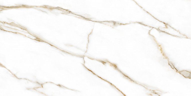 Плитка керамогранит Geotiles Brera Gold 90x180 Leviglass (1,62 кв.м.) под мрамор