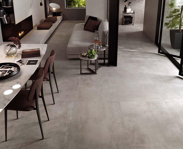 Плитка керамогранит Boost Pearl 60x60 Matt (1,08 кв.м.) под бетон