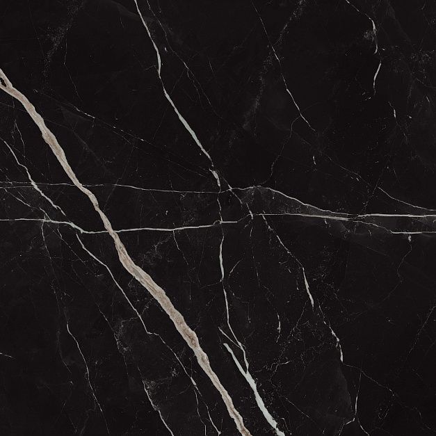 Плитка керамогранит Atlas Concorde Russia Empire Calacatta Black 80x80 Polished (1,28 кв.м.) под мрамор