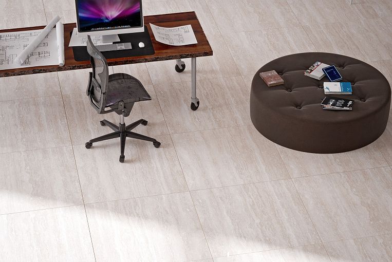 Плитка керамогранит Гранитея G202-Allaki Beige 600х600 PR (1,44 кв.м.) под травертин