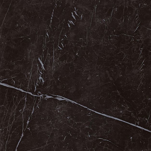 Плитка керамогранит Marvel Nero Marquina 60x60 Lapp (1,08 кв.м.) под мрамор